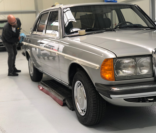 Fahrzeugaufbereitung Mercedes